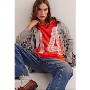 We The Free Graphic Camden Pullover 14 Size Large NEW